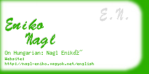 eniko nagl business card